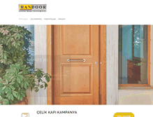 Tablet Screenshot of handoorcelikkapi.com